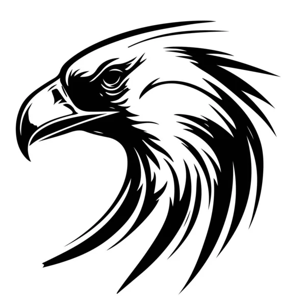 Modelo Logotipo Vetor Águia Ilustração Águia Vetor — Vetor de Stock
