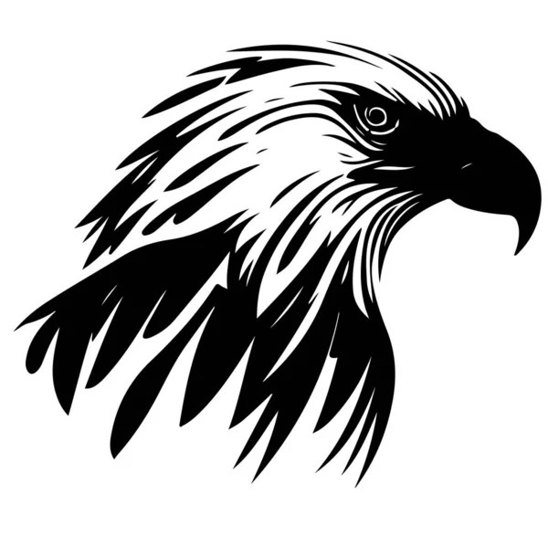 Plantilla Vector Logo Águila Ilustración Águila Vector — Archivo Imágenes Vectoriales