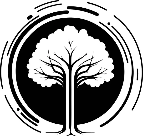 Логотип Технології Дерева Цифрове Дерево Добре Підходить Дизайну Футболок — стоковий вектор