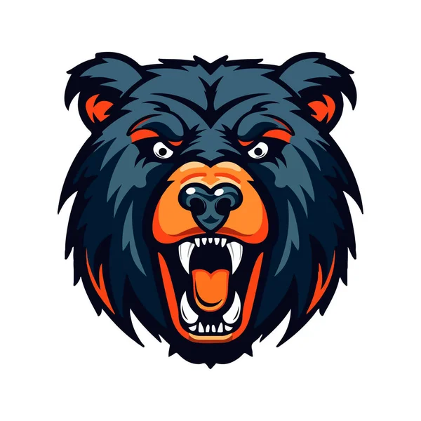 Logo Grizzli Professionnel Moderne Pour Une Équipe Sportive Bon Pour — Image vectorielle