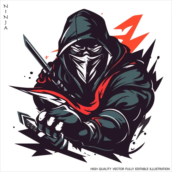 Ninja Assassin E-sport Logo Concept Royalty Free SVG, Cliparts, Vectors,  and Stock Illustration. Image 159514124.