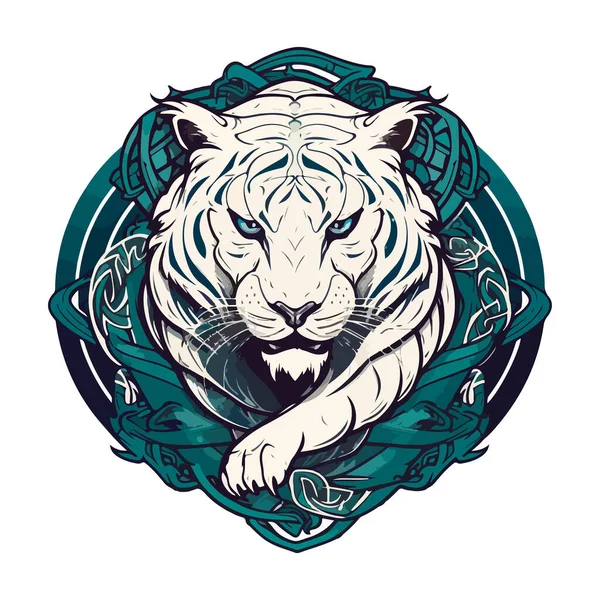 Tiger logo mascot Royalty Free Vector Image - VectorStock