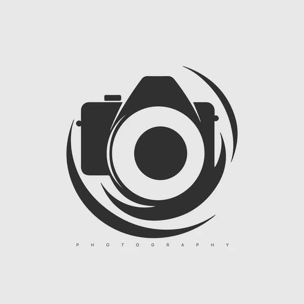 Сучасний Абстрактний Векторний Шаблон Логотипу Кота Логотип Фотографії — стоковий вектор