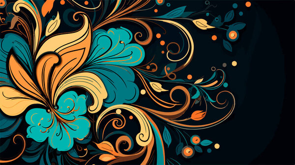 Abstract beautiful colored arabesque vector patterns. Seamless arabesque pattern background