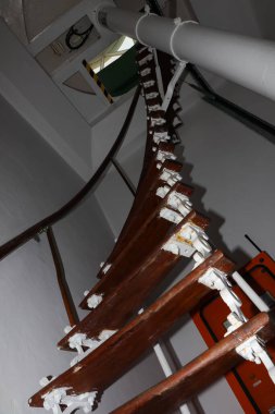 Ahşap ve Metal Deniz Feneri Merdiveni