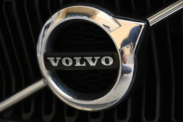 Volvo Car Logo Close — Stock Photo, Image