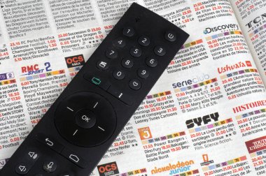 Uzaktan kumandalı bir TV programı