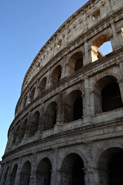 Detalle Del Coliseo Roma — Foto de Stock