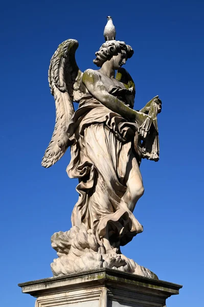 Der Engel Mit Der Peitsche Von Lazzaro Morelli Auf Der — Stockfoto