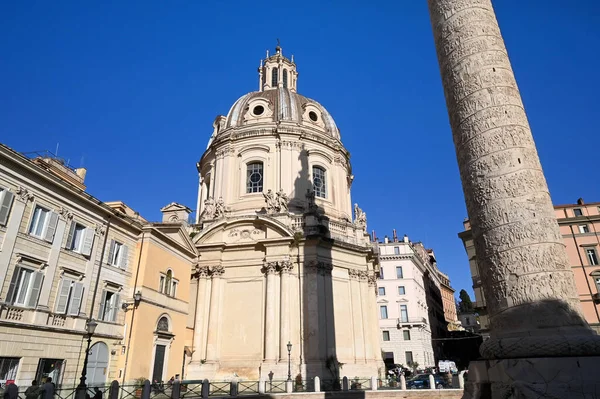 Santa Maria Loreto Templom Róma — Stock Fotó
