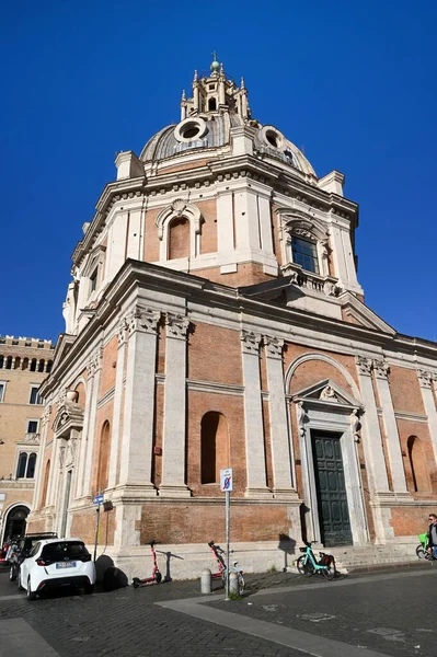 Santa Maria Loreto Church Rome — Stock Photo, Image