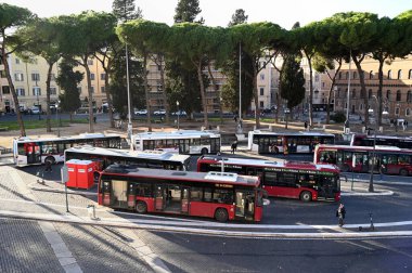 Roma şehir otobüsü Piazza Aracoeli 