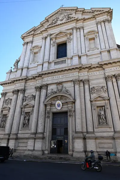 Kostel Svatého Ondřeje Valle Římě — Stock fotografie