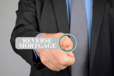 Dokunmatik ekrana tıklayarak mortgage satışı kavramını tersine çevir