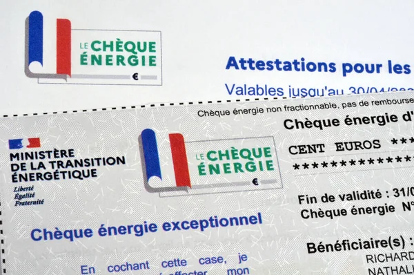 Energy check from the Ministry of Energy Transition