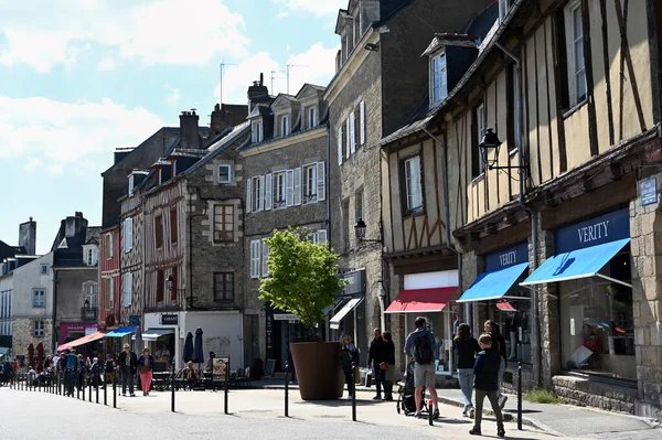 Hoogten Van Place Des Lices Stad Vannes — Stockfoto