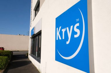 Krys company sign close up