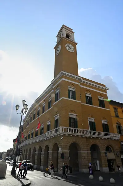 Pałac Pretorio Pizie Toskanii — Zdjęcie stockowe