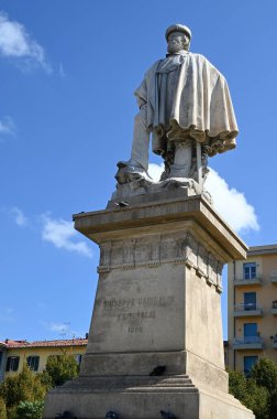 Giuseppe Garibaldi heykeli Augusto Rivalta tarafından 1889 'da Tuscany' deki Livorno şehrinde yapıldı.