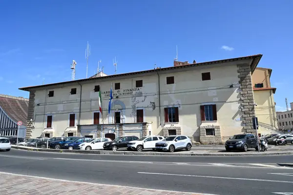 Rousseau Barracks Guardia Finanza Livorno — Stock Photo, Image