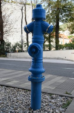 Hırvatistan 'ın Dubrovnik kentinde yangın musluğu