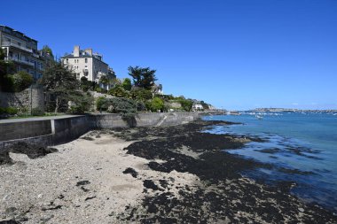 Dinard 'da gezinti güvertesi du Clair de Lune 