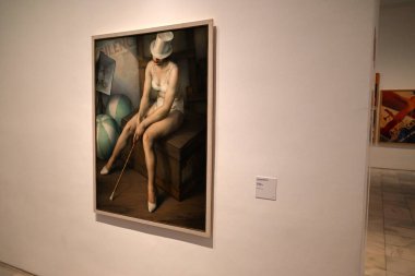 Rafael Pellicer Galeote 'nin 1934' te yaptığı Koro Kızının Resmedilmesi ve Madrid 'deki Reina Sofia Müzesi' nde sergilenmesi