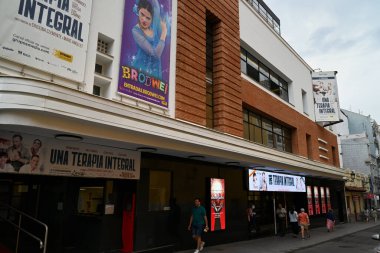 Figaro Adolfo Marsillach Tiyatrosu Madrid 'deki Dr. Cortezo Caddesi' nde.