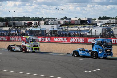 24 Saat Le Mans pistinde kamyonlar yarışıyor