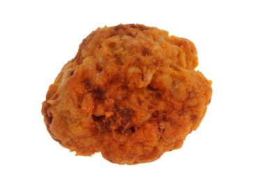 Chorizo kurabiyeleri beyaz arkaplanda izole edilmiş.