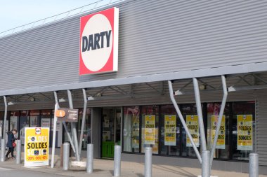 Vannes 'daki Darty mağazasının cephesi