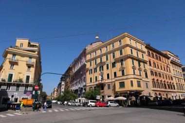 Roma şehrinde Piazza di Porta Castello