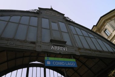 Como Lago istasyonunun gelişinin mimari ayrıntıları.