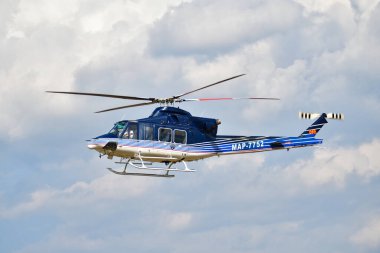 16 Eylül 2023, Üsküp, Makedonya, Stenkovec Spor Havaalanı, Grand Airshow düzenlendi. Makedonya polis helikopterleri kendilerini Bell 412 ve Bell 206 makineleriyle gösterdiler.