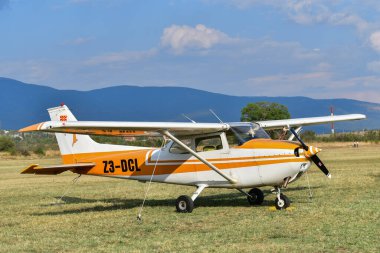 16 Eylül 2023, Üsküp, Makedonya, Stenkovec Spor Havaalanı, Grand Airshow düzenlendi. Etkinlik on binlerce kişi tarafından ziyaret edildi.. 