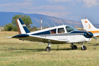 16 Eylül 2023, Üsküp, Makedonya, Stenkovec Spor Havaalanı, Grand Airshow düzenlendi. Etkinlik on binlerce kişi tarafından ziyaret edildi.. 