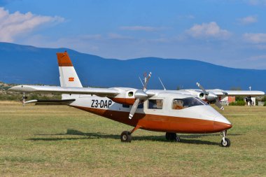 16 Eylül 2023, Üsküp, Makedonya, Stenkovec Spor Havaalanı, Grand Airshow düzenlendi. Etkinlik on binlerce kişi tarafından ziyaret edildi.. 