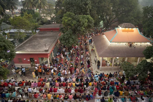 Нараянандж Дакка Бангладеш Листопада 2022 Року Відступники Які Пропонують Молитви — стокове фото