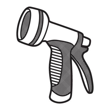 siyah ve beyaz büyük el spreyi görüntüsü