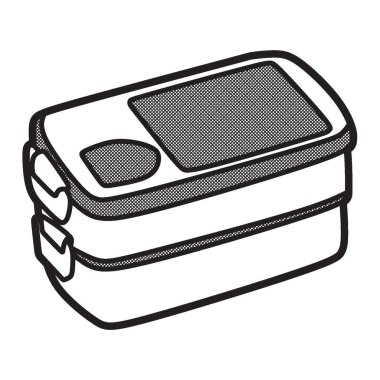 Beslenme çantalarını siyah beyaz çizgiler halinde dizdim.