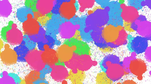 Πολύχρωμο Χρώμα Νερού Αφηρημένο Φόντο Υφής Μοτίβο Backdrop Ταπετσαρία — Φωτογραφία Αρχείου