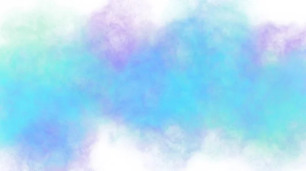 Blue Watercolor Abstract Texture Background Pattern Soft Blur Backdrop Wallpaper — 스톡 사진