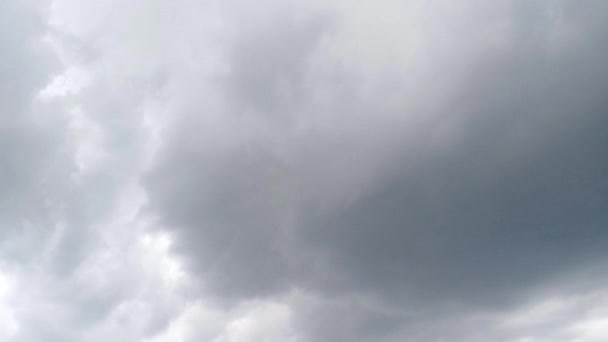 Déšť Mraky Modré Obloze Příroda Prostorem Pozadí Tapety — Stock video
