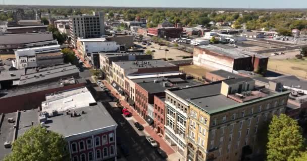Paducah Una Ciudad Ubicada Condado Mccracken Estado Estadounidense Kentucky — Vídeo de stock