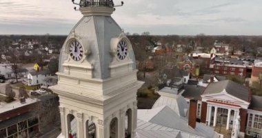 Hava Görüntüsü Ana Cadde Nicholasville Kentucky ABD