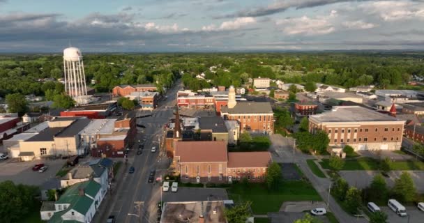 Lancaster Locally Home Rule Class City Garrard County Kentucky United — Stock Video