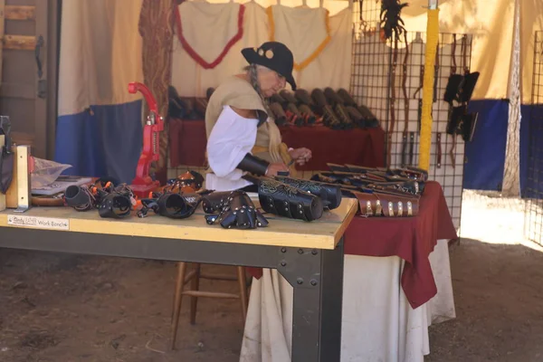 2022 Hollister California Personas Con Disfraces Época Una Feria Renacentista —  Fotos de Stock