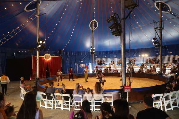 2022 Redwood City Kalifornien Zirkus Zoppe Redwood City Kalifornien — Stockfoto