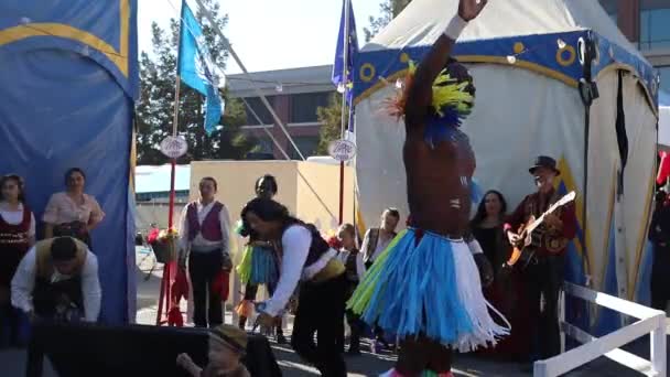 Octobre 2022 Redwood City Californie Cirques Familiaux Zoppe — Video