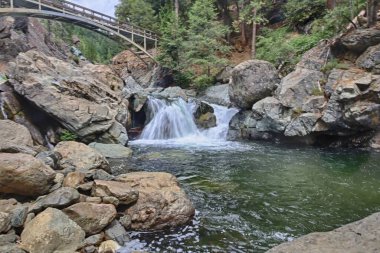 Love Falls, Eureka Plumas Ormanı, Lake Basin, Kaliforniya